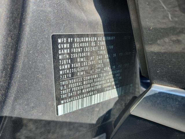 2014 VOLKSWAGEN TIGUAN S - WVGAV3AX0EW568073