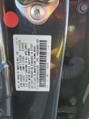 2016 ACURA TLX TECH 19UUB2F50GA003089