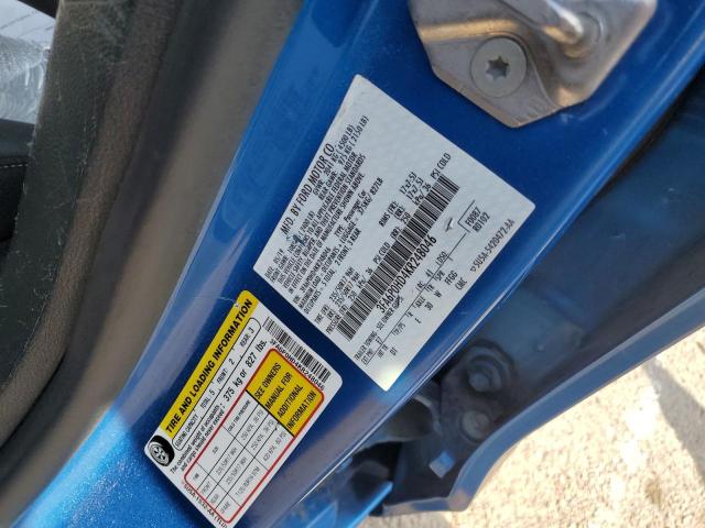 2019 FORD FUSION SE - 3FA6P0HD4KR248046