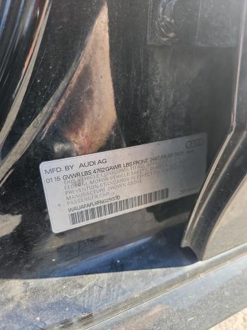 2015 AUDI A4 PREMIUM WAUAFAFL6FN029330