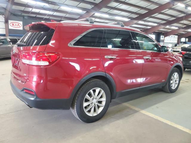 KIA SORENTO LX 2017 red 4dr spor gas 5XYPGDA33HG216652 photo #4