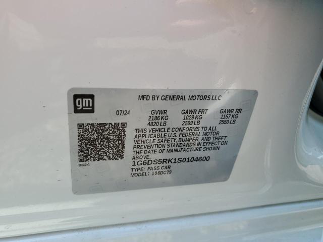 2025 CADILLAC CT5 PREMIUM LUXURY 1G6DS5RK1S0104600