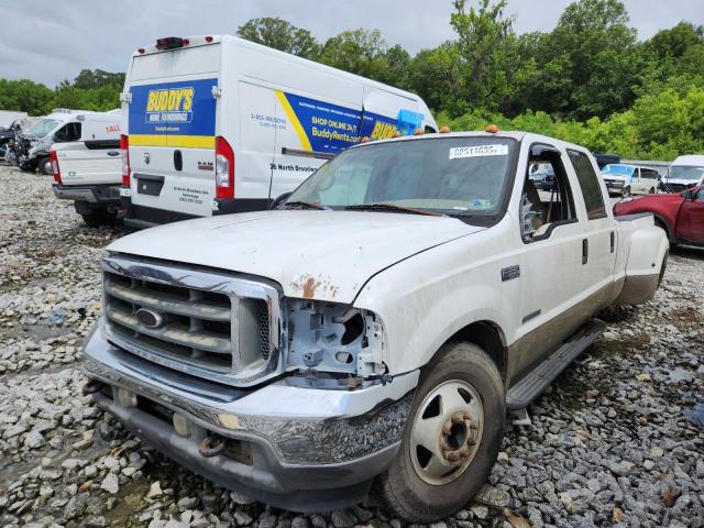 FORD F350 SUPER 2001 white  diesel 1FTWW32F11EB16761 photo #1