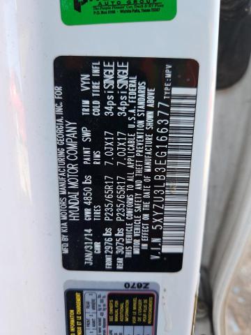 2014 HYUNDAI SANTA FE S - 5XYZU3LB3EG166377