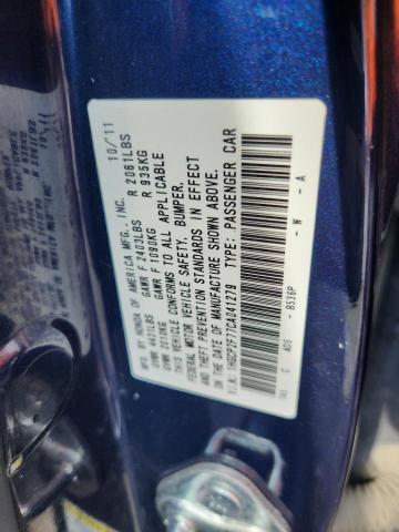 2012 HONDA ACCORD EX - 1HGCP2F77CA041279