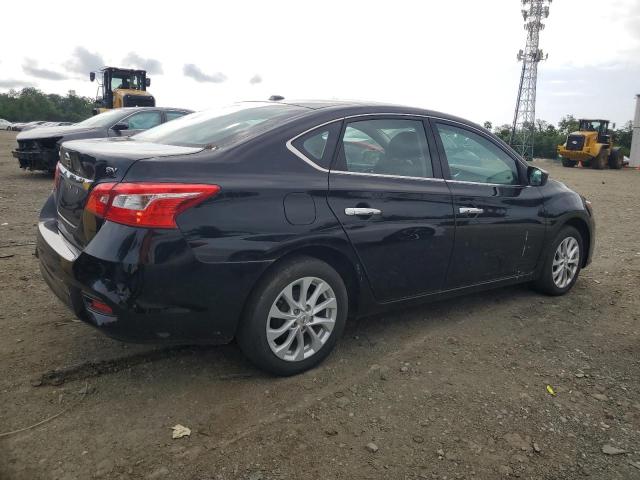 NISSAN SENTRA S 2019 black  gas 3N1AB7AP4KY394682 photo #4