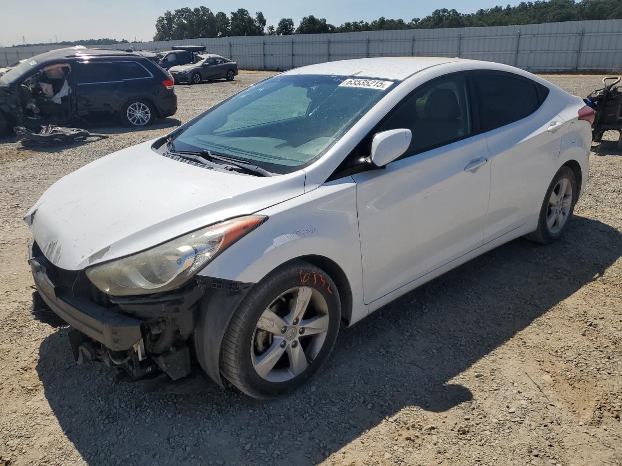 Lot #3222020157 2013 HYUNDAI ELANTRA GL