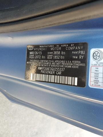 2016 HYUNDAI VELOSTER TURBO KMHTC6AE3GU255337