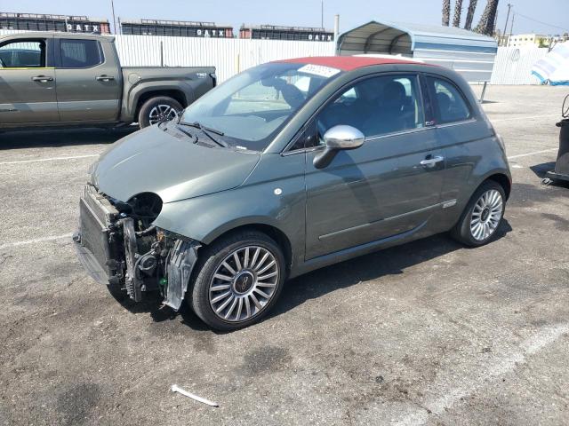 FIAT 500 LOUNGE 2017 green  gas 3C3CFFER8HT697832 photo #1