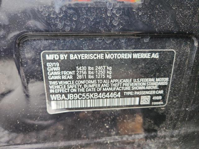 2019 BMW M550XI WBAJB9C55KB464464