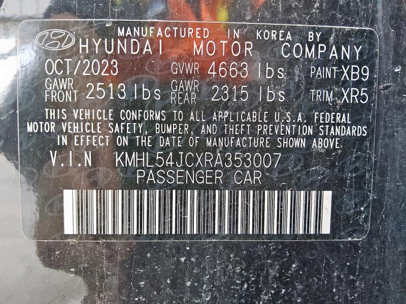 2024 HYUNDAI SONATA N L - KMHL54JCXRA353007