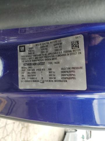 2017 GMC CANYON 1GTH6BEA8H1247237