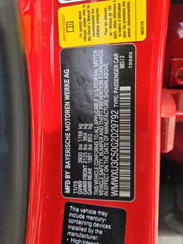2016 MINI COOPER S WMWXU3C50G2D29792