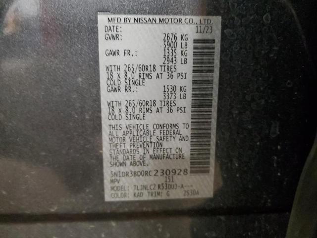 2024 NISSAN PATHFINDER - 5N1DR3BD0RC230928