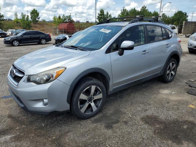 SUBARU XV CROSSTR 2014 silver  hybrid engine JF2GPBKC2EH311078 photo #1