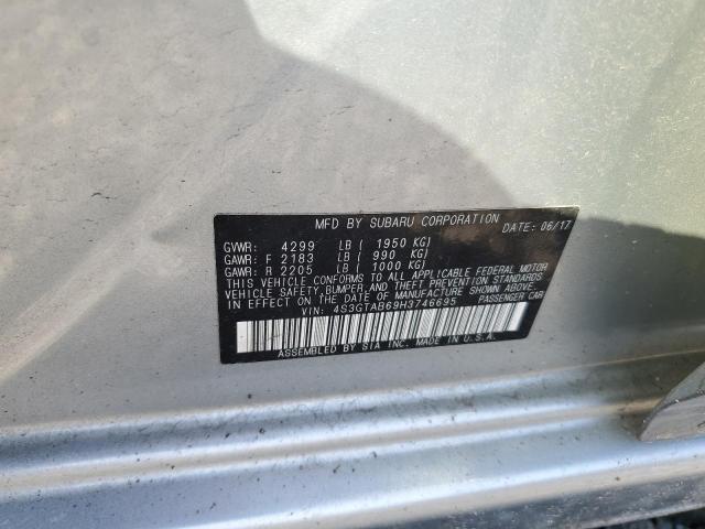 2017 SUBARU IMPREZA PREMIUM 4S3GTAB69H3746695