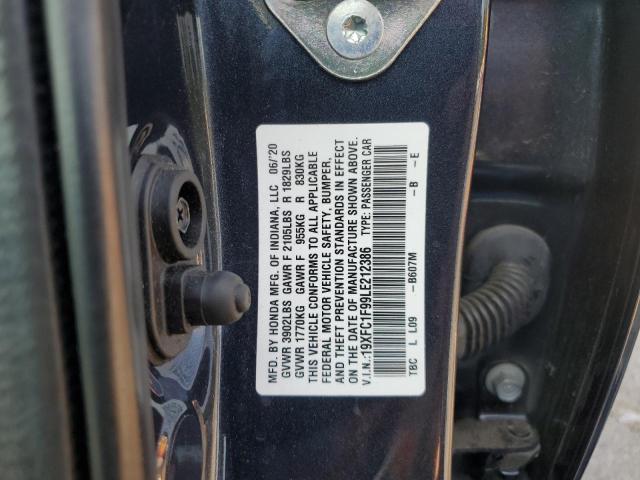 2020 HONDA CIVIC TOUR 19XFC1F99LE212386