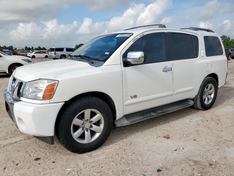 NISSAN ARMADA SE 2006 white  gas 5N1AA08A06N713616 photo #1