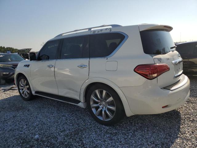 INFINITI QX56 2013 white 4dr spor gas JN8AZ2ND5D9730168 photo #3