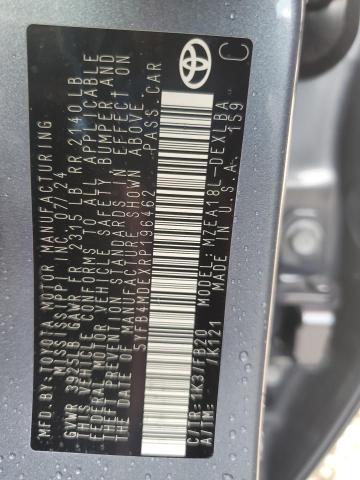 2024 TOYOTA COROLLA LE - 5YFB4MDEXRP196462