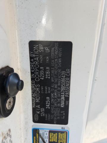 2011 KIA OPTIMA LX - KNAGM4A78B5086439