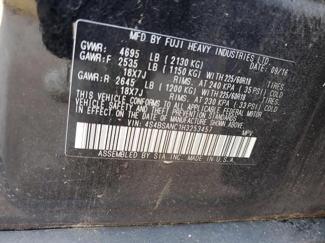 2017 SUBARU OUTBACK 2. 4S4BSANC1H3253457