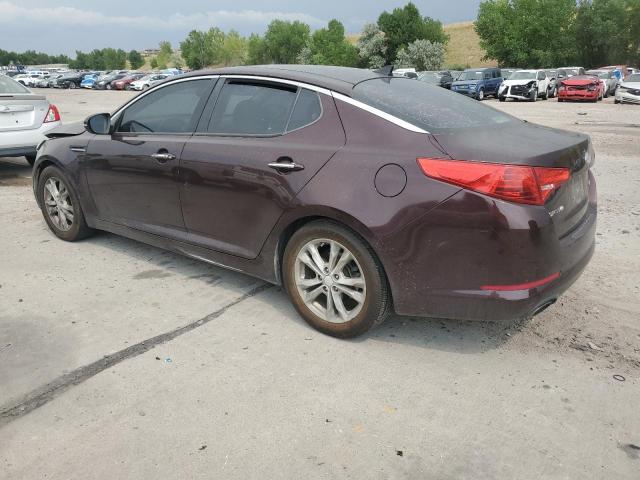 KIA OPTIMA EX 2013 maroon  gas 5XXGN4A72DG247852 photo #3
