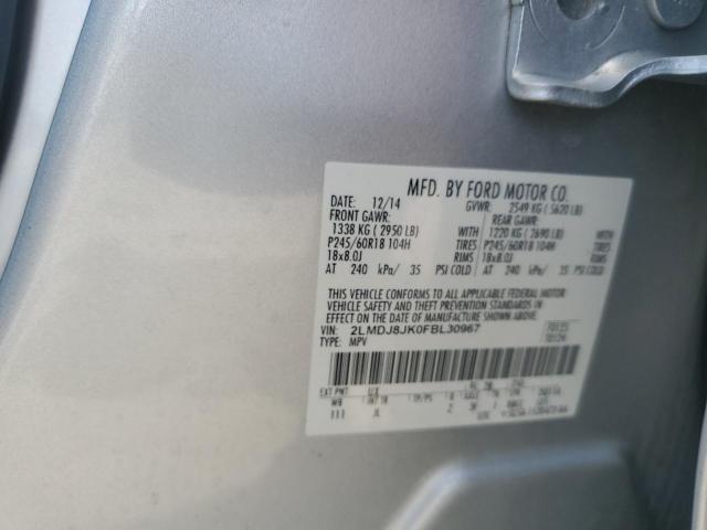 2015 LINCOLN MKX 2LMDJ8JK0FBL30967