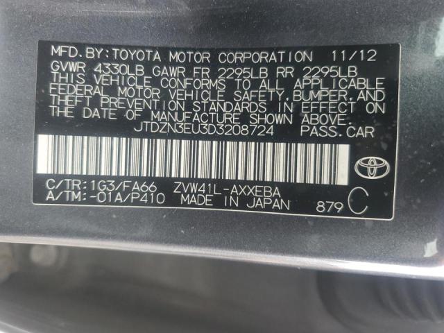 2013 TOYOTA PRIUS V - JTDZN3EU3D3208724