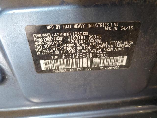 2016 SUBARU IMPREZA PR JF1GJAB6XGH016663