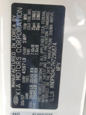 2017 KIA SPORTAGE E - KNDPN3AC7H7296874