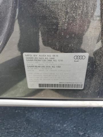 2016 AUDI Q5 PREMIUM - WA1L2AFP6GA150775