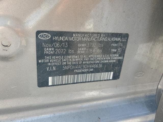 2013 HYUNDAI ELANTRA GL - 5NPDH4AE9DH446636