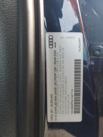 2018 AUDI A3 PREMIUM WAUB8GFF8J1047114