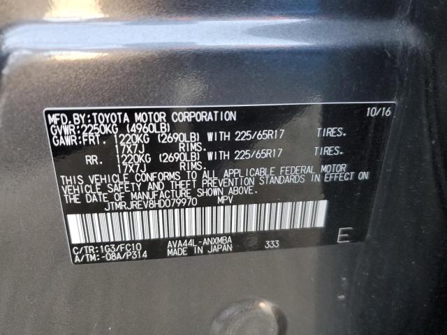 2017 TOYOTA RAV4 HV LE JTMRJREV8HD079970
