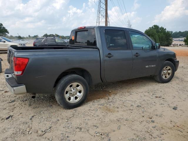 NISSAN TITAN XE 2007 gray crew pic gas 1N6AA07AX7N205612 photo #4