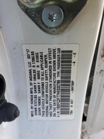 2017 HONDA CIVIC EX 19XFC2F77HE032786