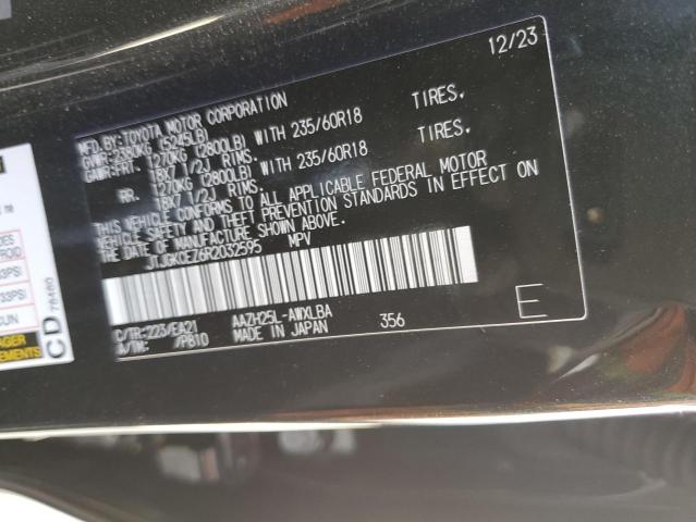 2024 LEXUS NX 350H BA JTJGKCEZ6R2032595