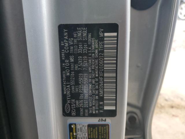 2015 HYUNDAI SANTA FE G KM8SN4HFXFU106012