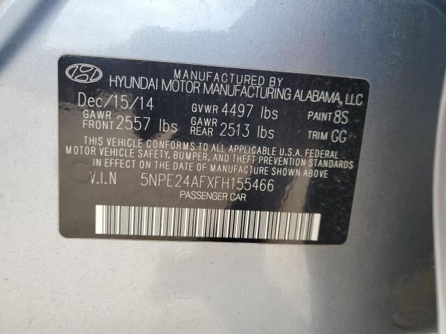2015 HYUNDAI SONATA SE - 5NPE24AFXFH155466