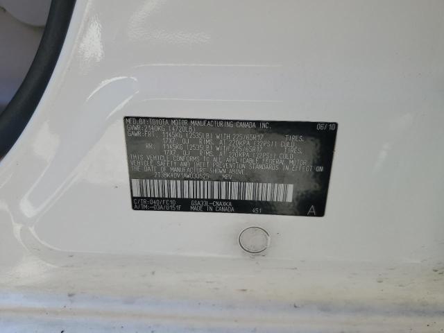 2010 TOYOTA RAV4 - 2T3BK4DV1AW030525