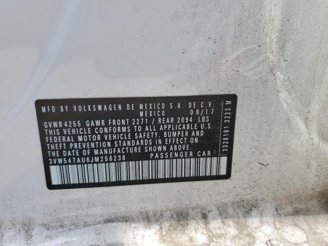 2018 VOLKSWAGEN GTI S 3VW547AU6JM256238
