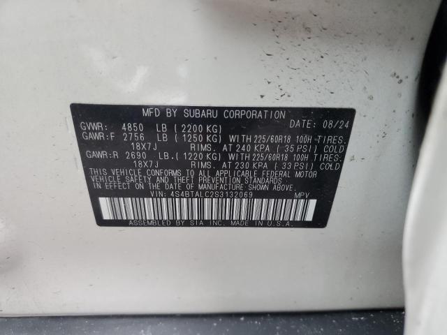 2025 SUBARU OUTBACK ON 4S4BTALC2S3132069