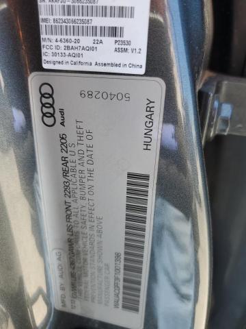 2015 AUDI A3 PREMIUM WAUACGFF3F1001398