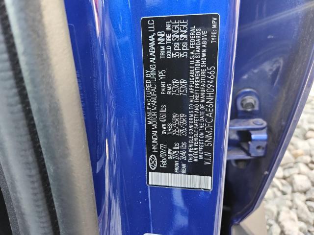 2022 HYUNDAI TUCSON SEL - 5NMJFCAE6NH094665