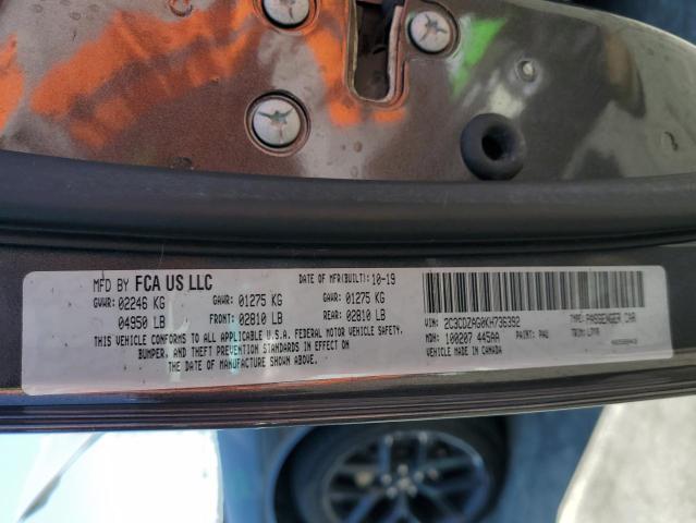 2019 DODGE CHALLENGER 2C3CDZAG0KH736392