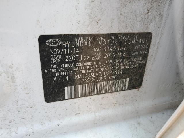 2015 HYUNDAI ELANTRA GT - KMHD35LH2FU243314