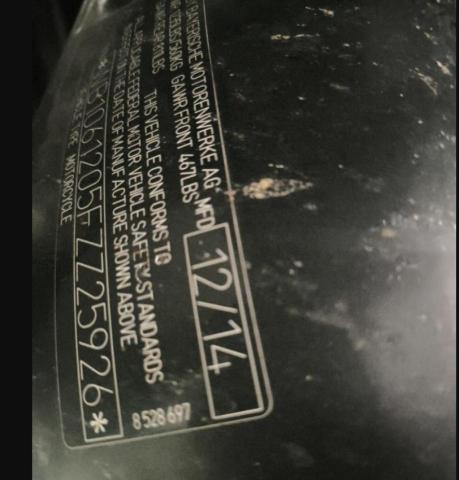 2015 BMW K1600GT WB1061205FZZ25926