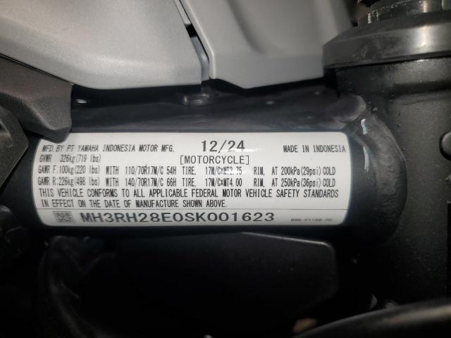 2025 YAMAHA MTN320 A MH3RH28E0SK001623