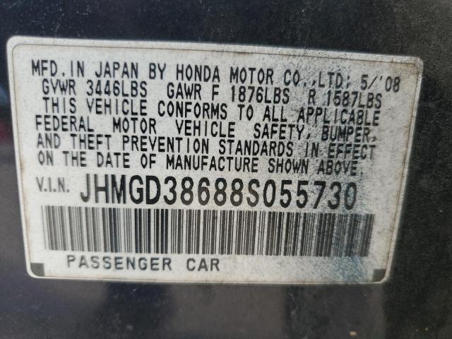 2008 HONDA FIT SPORT #3285568280